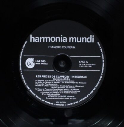 Harmonia Mundi HM4-359/360/361/362 - François Couperin, Kenneth - Image 6