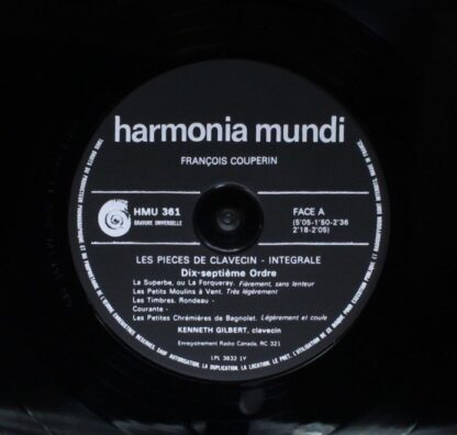 Harmonia Mundi HM4-359/360/361/362 - François Couperin, Kenneth - Image 8