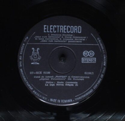Electrecord ST-ECE 01199 - Corul Madrigal, Marin Constantin - Do - Image 6
