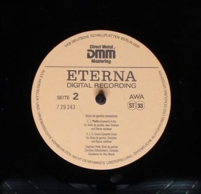 Eterna 7 29 243 - Georg Philipp Telemann, Johann Pfeiffer, Johan - Image 4