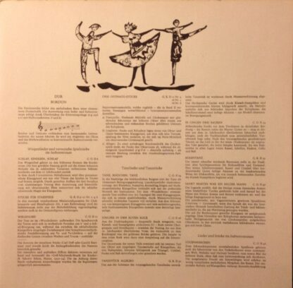 BASF 20 20346-8 - Carl Orff, Gunild Keetman - Musica Poetica Tei - Image 6