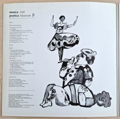 BASF 20 21028-6 - Carl Orff, Gunild Keetman - Musica Poetica Tei - Image 2