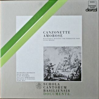 Deutsche Harmonia Mundi 1C 165-99 950/51 T - Luigi Rossi, Schola