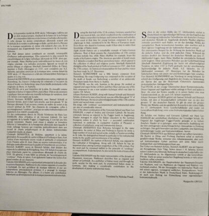 Erato STU 71529 - Consortium Antiquum, Janpieter Biesemans - Ban - Image 2