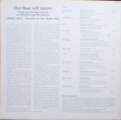 FSM 63 210 - Odhecaton - Der Baur Will Tanzen - Musik Um Den Bau - Image 3