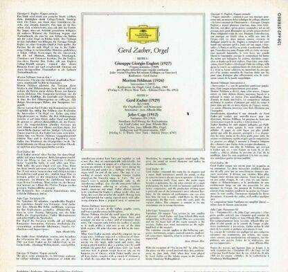 Deutsche Grammophon 139 442 SLPM - Gerd Zacher, Giuseppe Giorgio - Image 4