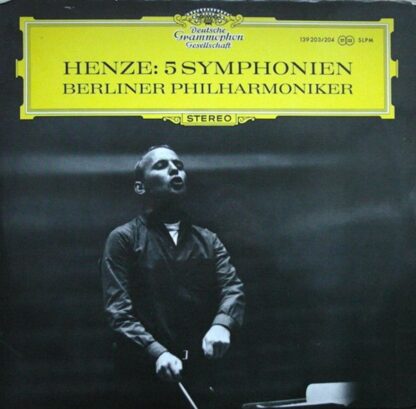 Deutsche Grammophon 139 203/204 SLPM - Hans Werner Henze, Berlin