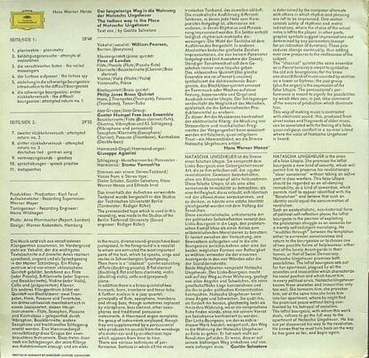 Deutsche Grammophon 2530 212 - Hans Werner Henze - Der Langwieri - Image 2