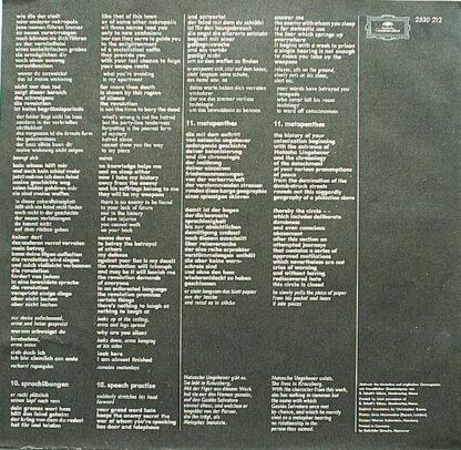Deutsche Grammophon 2530 212 - Hans Werner Henze - Der Langwieri - Image 6