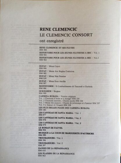 Harmonia Mundi HM 974-76 - Benedetto Marcello, René Clemencic - - Image 17