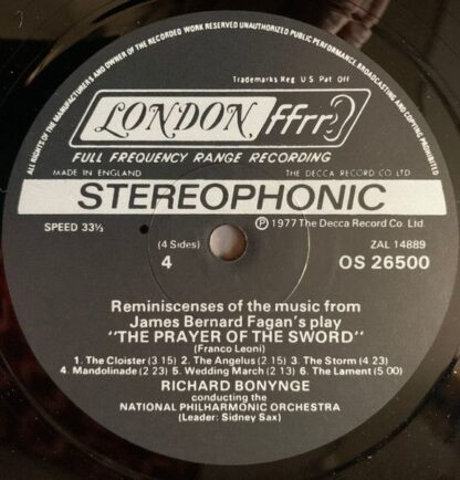 London Records OSA 12107 - Joan Sutherland, Tito Gobbi, Franco L - Image 6