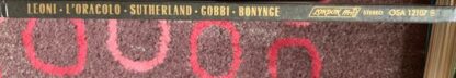 London Records OSA 12107 - Joan Sutherland, Tito Gobbi, Franco L - Image 10