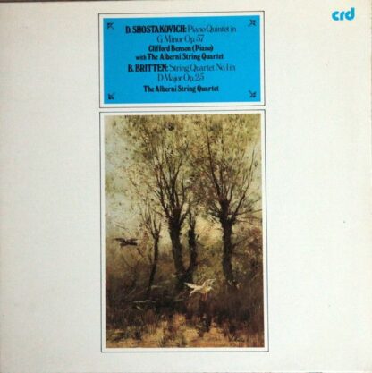 CRD Records CRD 1051 - Dmitri Shostakovich, Benjamin Britten, Th
