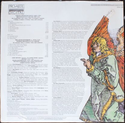 Pro-Arte Digital PAD 185 - Johann Sebastian Bach, Georg Melchior - Image 2