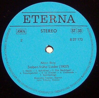 Eterna 8 27 173 - Roswitha Trexler, John Tilbury, Arnold Schoenb - Image 3