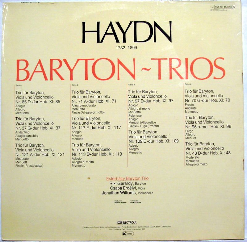 Die Stimme Seines Herrn 1C 151-06 458/59 Q - Joseph Haydn, Ester - Image 4