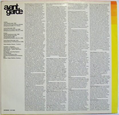 Deutsche Grammophon 104 992 - Vinko Globokar, Luciano Berio, Kar - Image 2