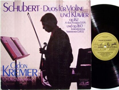 Eurodisc 88 330 KK - Franz Schubert, Gidon Kremer, Oleg Maisenbe - Image 2