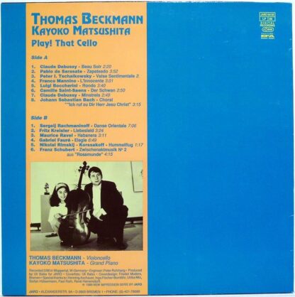Jaro JARO 04135 - Thomas Beckmann, Kayoko Matsushita - Play! Tha - Image 2
