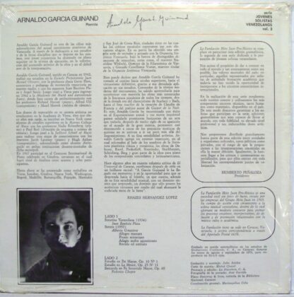 Fundación Mito Juan Pro-Música MJ-02 - Arnaldo Garcia Guinand - - Image 2