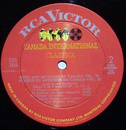 RCA Victor CCS-1016 - Harry Somers,Jean Papineau-Couture,Ludwig - Image 3