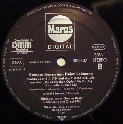 Marus (2) 308 737 - Heinz Lohmann, Mikael Børresen - Komposition - Image 3