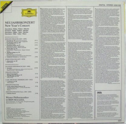 Deutsche Grammophon 2532 002 - Wiener Philharmoniker, Lorin Maaz - Image 2