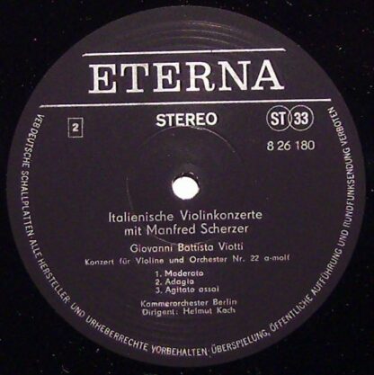 Eterna 8 26 180 - Antonio Vivaldi, Pietro Nardini, Giovanni Batt - Image 4