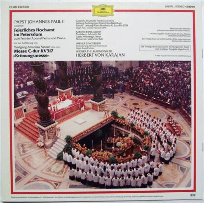 Deutsche Grammophon 43 896 0 - His Holiness Pope John Paul II, W - Image 2