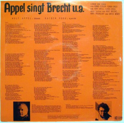 Mixtur MXT 2006 - Wolf Appel,Bertolt Brecht,David Weber (4),Kurt - Image 2