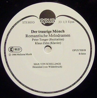 Opus (6) OPUS 7020 - Peter Tonger, Klaus Zelm, Franz Liszt, Robe - Image 6