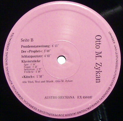 Extraplatte EX 65 - Otto M. Zykan - Otto M. Zykan - Image 2