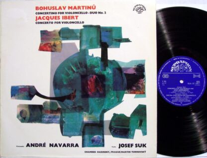 Supraphon SUA ST 50877 - Bohuslav Martinů, Jacques Ibert, André - Image 2