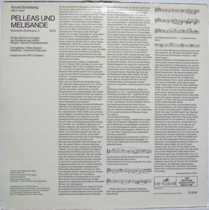 Melodia Eterna 8 27 123 - Arnold Schoenberg, Большой Симфоническ - Image 2