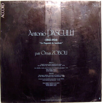 Accord 140042 - Antonio Pasculli - Le "Paganini" du Hautbois - Image 2