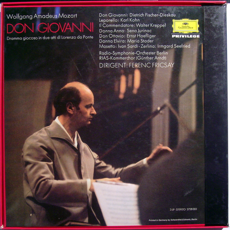 Deutsche Grammophon 2728 003 - Wolfgang Amadeus Mozart, Sena Jur - Image 2