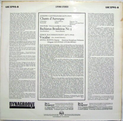RCA Victor LSC 2795-B - Anna Moffo, Leopold Stokowski, The Ameri - Image 2