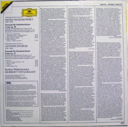 Deutsche Grammophon 2532 012 - Pyotr Ilyich Tchaikovsky, Antonín - Image 2