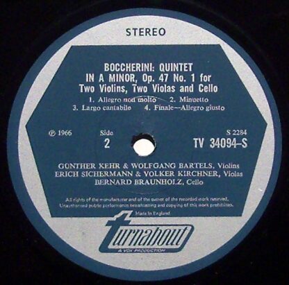 Surco Industrias Musicales S. R. L. TVS 34094 - Luigi Boccherini - Image 3