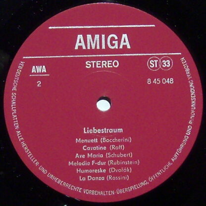 Amiga 8 45 048 - Various - Liebestraum - Image 2