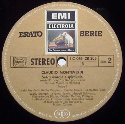 Die Stimme Seines Herrn 1 C 065-28 205 - Claudio Monteverdi, Sol - Image 3