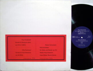 Not On Label WK-2-JS - Paul Hindemith,Willy Burkhard,Robert Schu