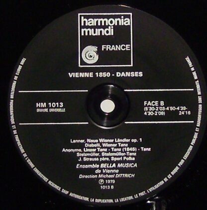 harmonia mundi France HM 1013 - Ensemble Bella Musica De Vienne, - Image 6