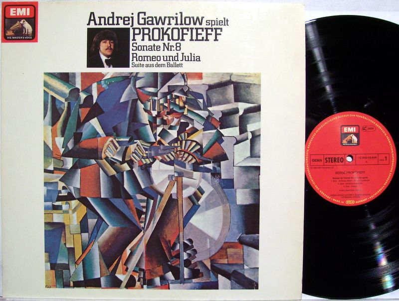 His Master's Voice ASD 3802 - Andrei Gavrilov, Sergei Prokofiev - Image 2