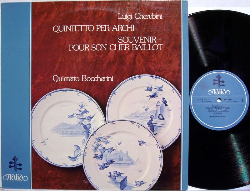 Italia ITL 70008 - Luigi Cherubini, Quintetto Boccherini - Quint