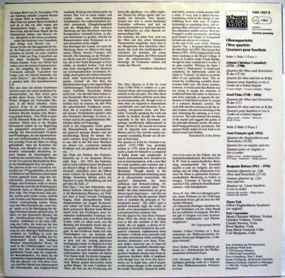 Schwann Musica Mundi VMS 1037 E - Josef Fiala (2), Christian Can - Image 2