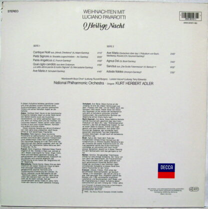 DECCA 2894-30197-1 BU - Luciano Pavarotti - Weihnachten Mit Luci - Image 2