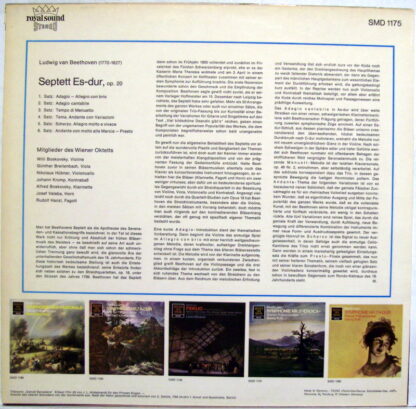 DECCA SMD 1175 - Ludwig van Beethoven, Mitglieder Des Wiener Okt - Image 2