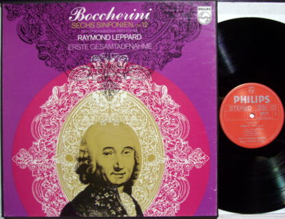 Philips 6703 034 - Luigi Boccherini, Raymond Leppard, New Philha
