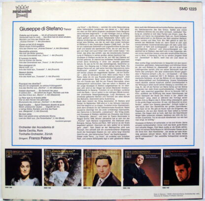 DECCA SMD 1223 - Giuseppe di Stefano - Berühmte Tenorarien - Image 2